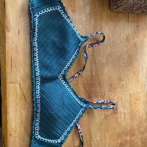 crochet bathing suit top